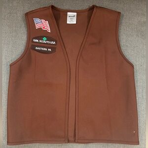 Brownie Girl Scouts USA Vest